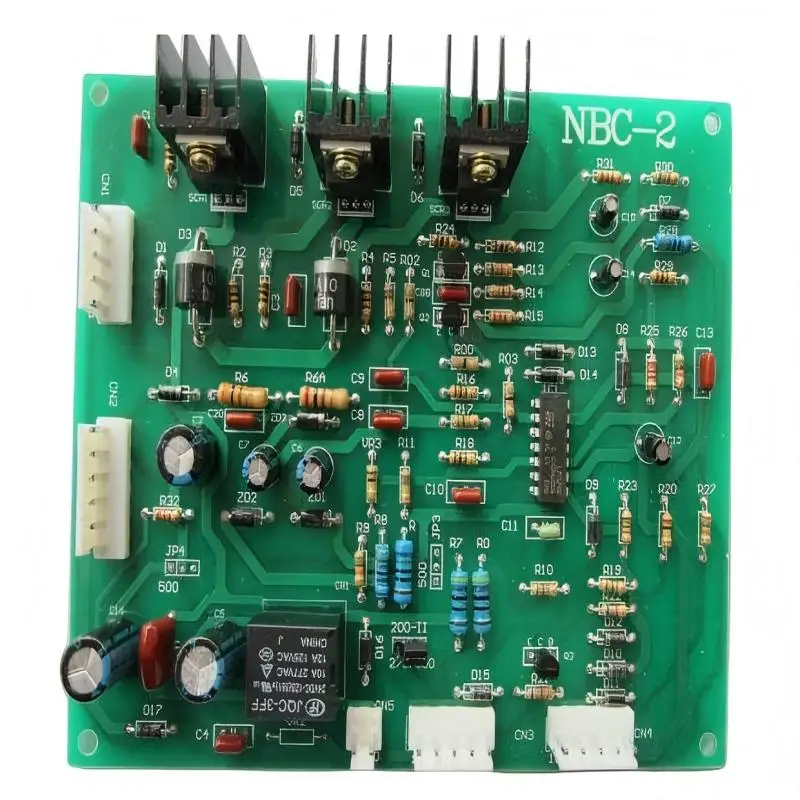 Image 6: Carte de commande principale pour machine à souder CO2 à gaz protégé avec interrupteur à commande par circuit imprimé de type NBC-2, pièces de robot DIY pour soudage au gaz CO2