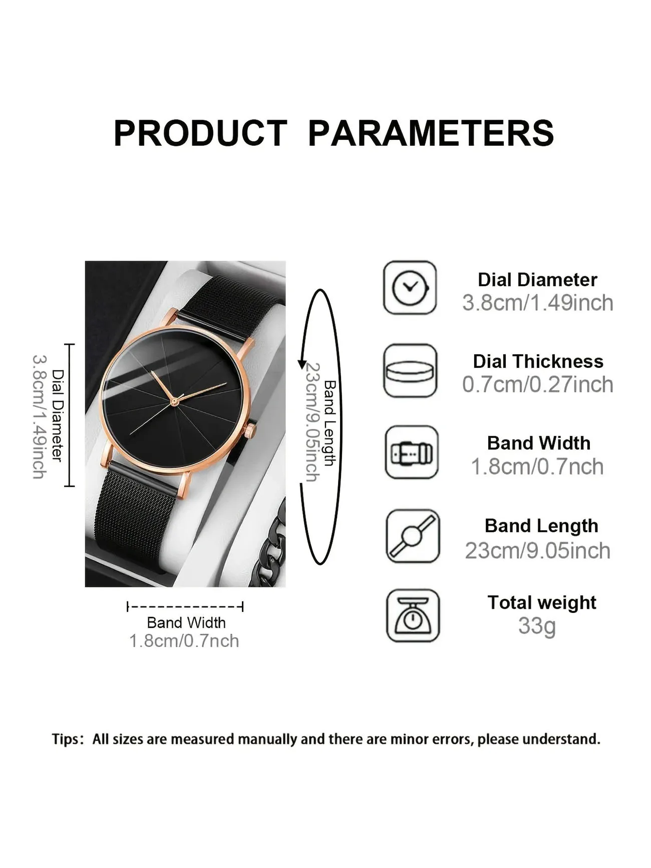 Изящные черные ультратонкие женские минималистичные кварцевые часы из сплава с сеткой для бизнеса и моды. Подарок на день рождения для нее.