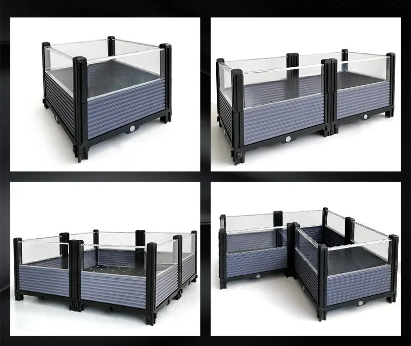 Factory Direct 2026 Yellow Edge Turtle Special Feeding Box Landscaping Planting Box Ecological Tank Tortoise Half Water Turtle