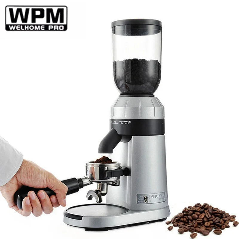 Coffee Grinder Machine Commercial Electric Coffee Grinding Machine 40 Files Adjustable Thickness Espresso Coffee Grinder ZD-15