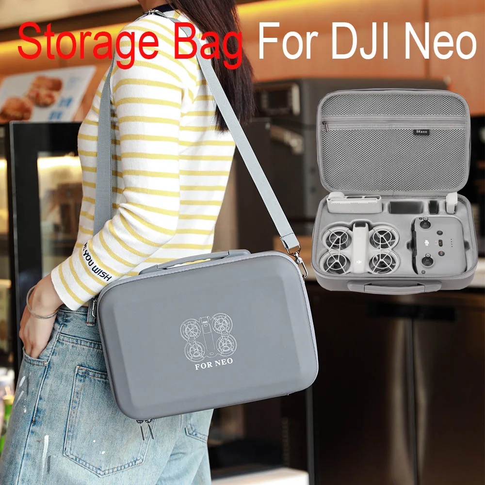 Storage Bag Protective Sleeve Waterproof Shockproof For DJI Neo Drone RC N3 Remote Controller Case Portable Carrying Box Case