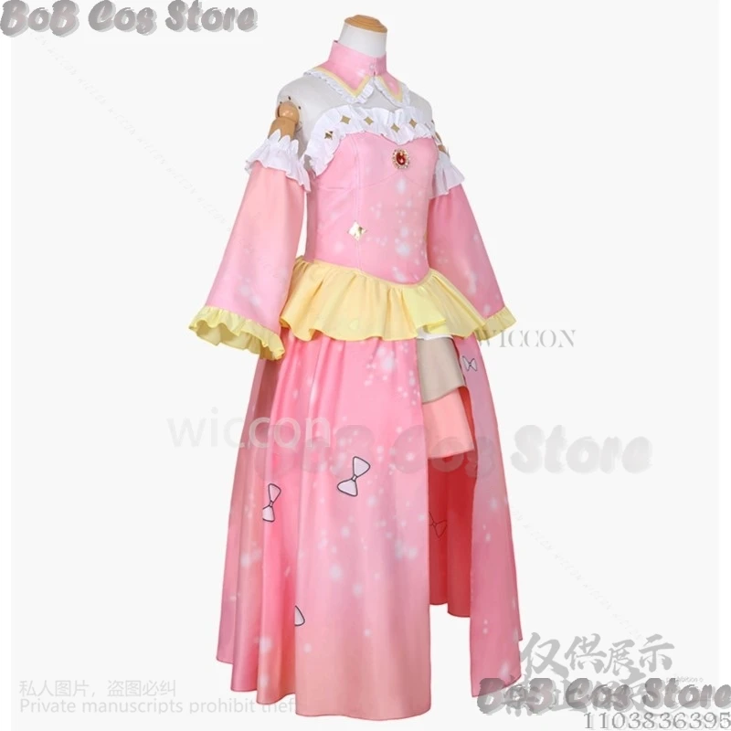 Zero Cosplay Ram Anime New 2024 Birthday Suit Pink Princess Dress Kawaii Lolita Cartoon Wig Girl Women Cos Comic Con Customized