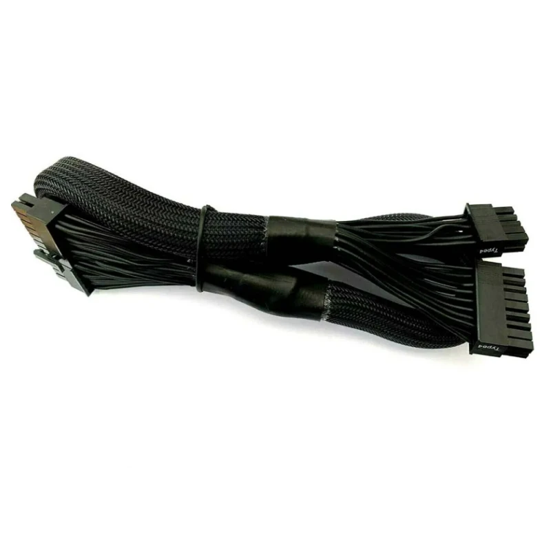 10pin + 18Pin do 24Pin 20 + 4Pin kabel zasilający z długimi rękawami dla Corsair AX760 AX860 serii AX modułowy zasilacz 60CM 18AWG