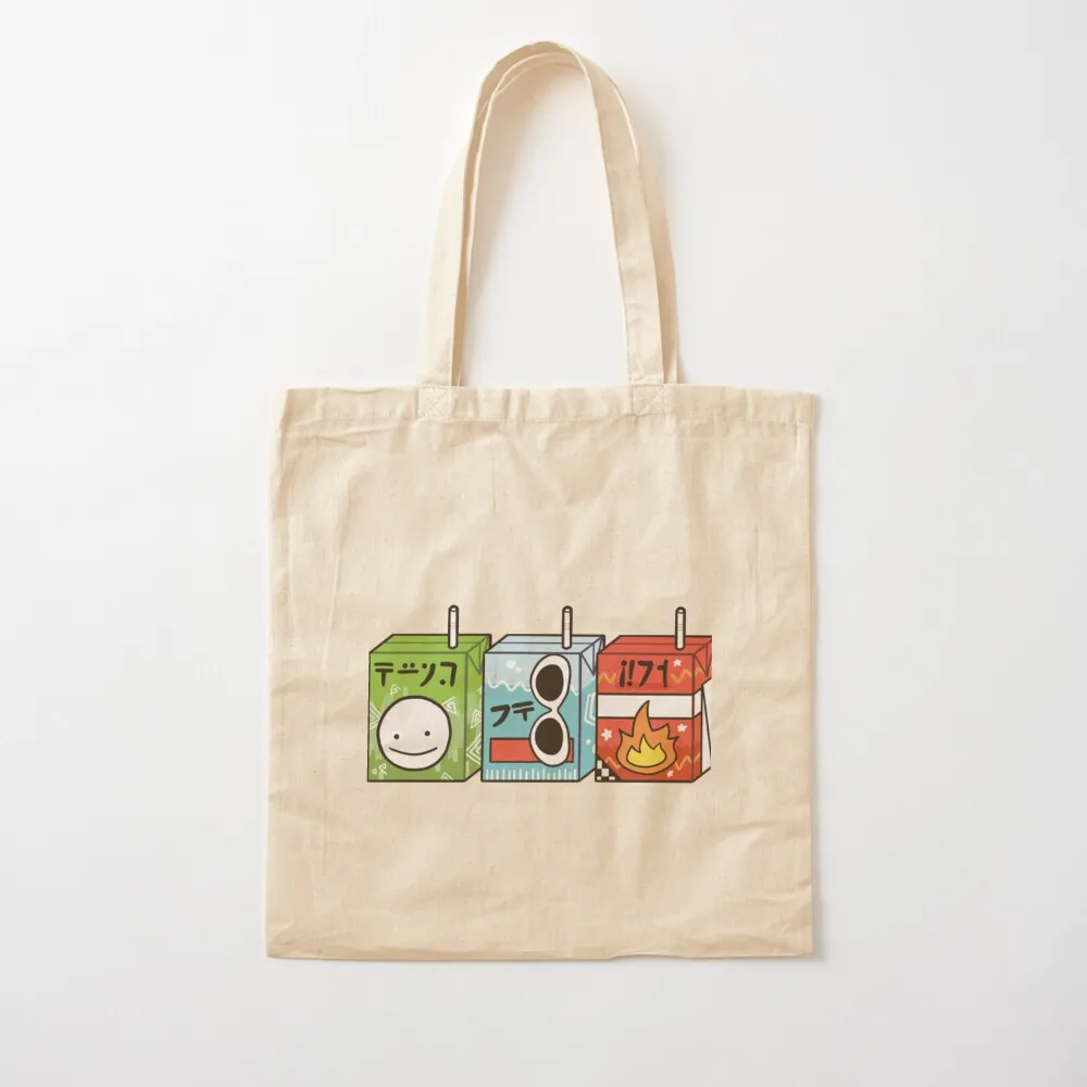 Dream Team Juice Boxes Tote Bag bags for women Canvas shoulder bag tote bag screen
