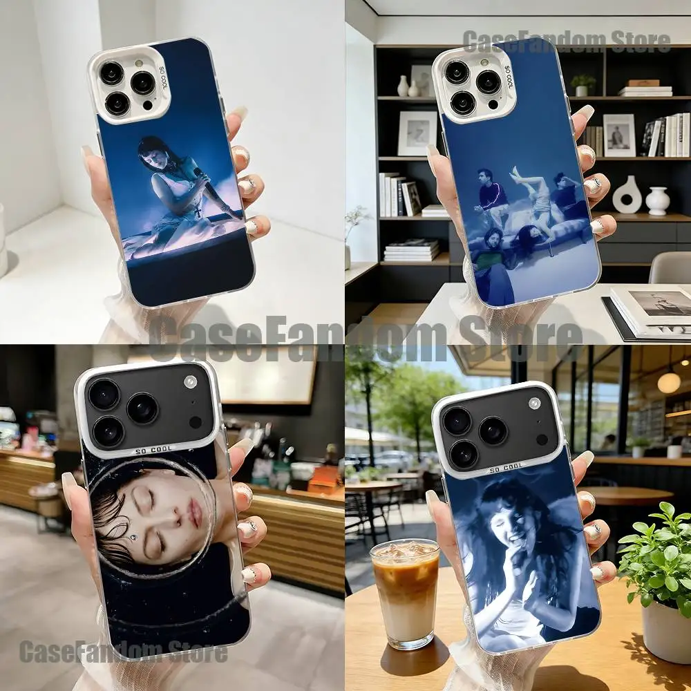 

Band The M-Marias_S White Matte Shockproof CoverPhone Case For iPhone 17,16,15,14,13,12,11,Pro,XS,Max,Plus,Mini,SE4,E