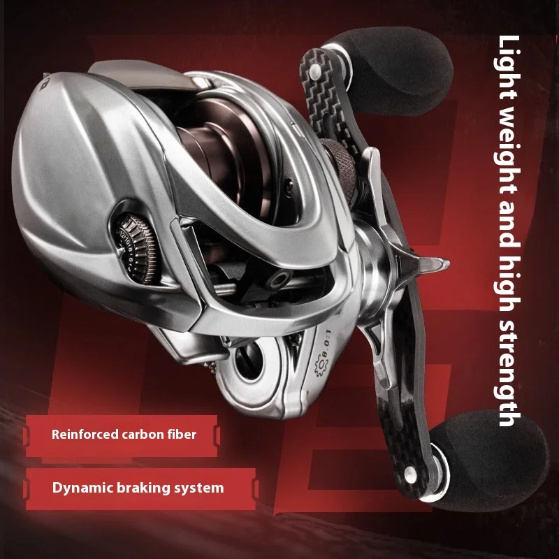 Takuma P8 Long-Distance Universal Drip Wheel 8 Speed Ratio Explosion-Proof Line Ultra-Light Carbon Mandarin Fish Wheel