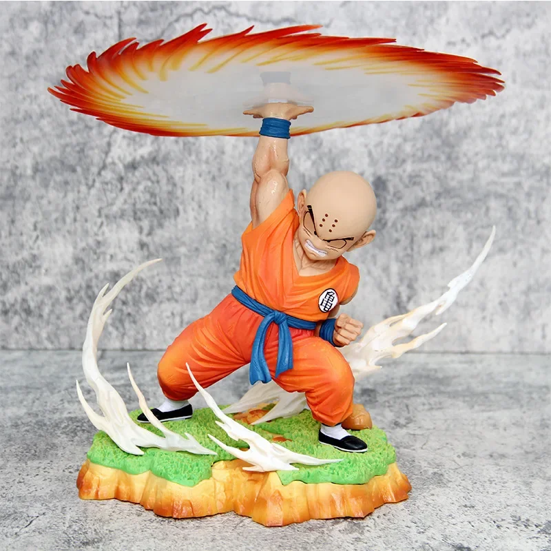 

Аниме Dragon Ball Рисунок Kienzan krillin Фигурка ПВХ Фигурки Satue Коллекция Модель Игрушки Подарок