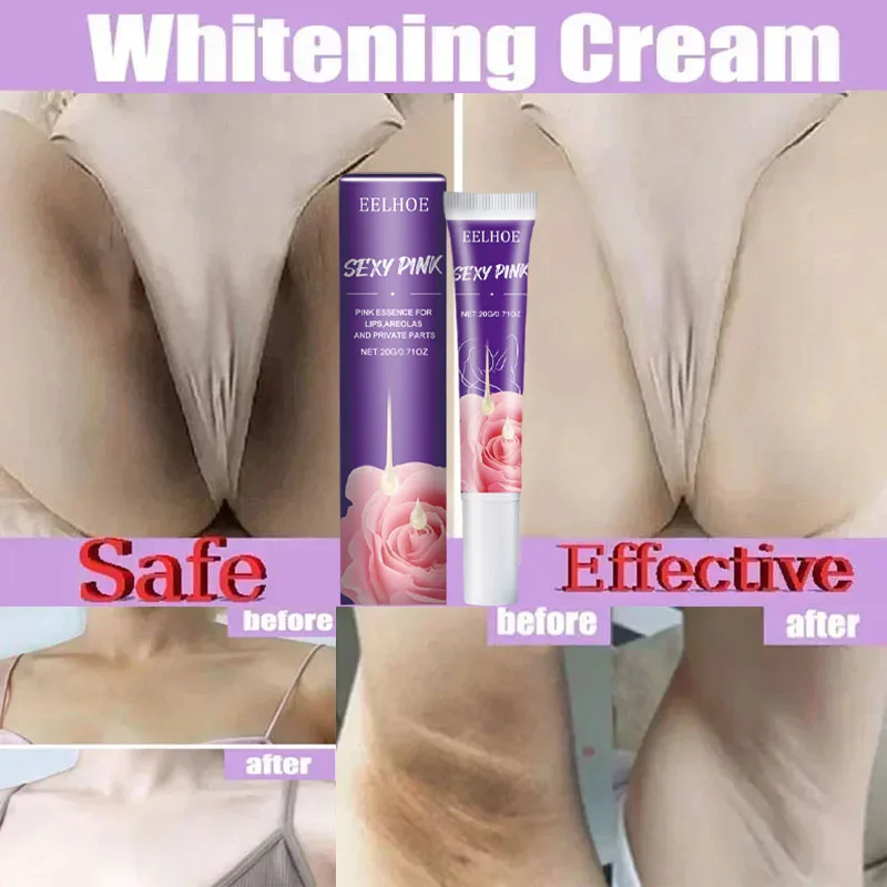 

Skin Whitening Cream Private Parts Underarm Bleaching Serum Whiten Butt Knee Brighten Inner Thigh Arm Body Remove Dark Melanin