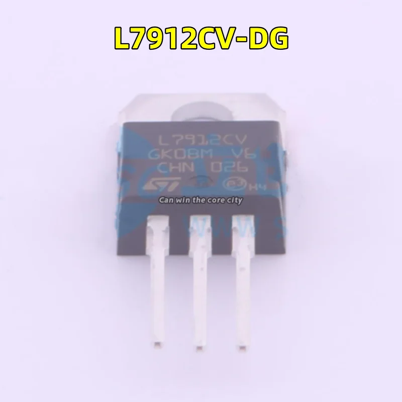 1-100 PCS/LOT Original genuine direct insert L7912CV-DG L7912CV TO-220 linear regulator chip 12V 1.5A