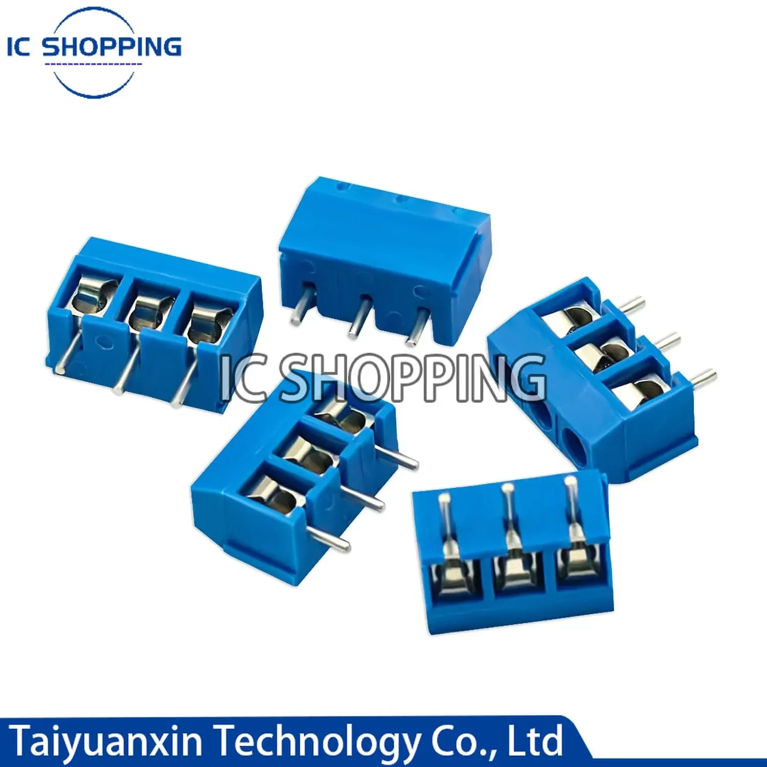 200Pcs KF350 MF126 KF126 MF301 KF301 Pitch 5.0mm / 3.5mm Straight Pin 2P 3P 4P Screw PCB Terminal Block Connector