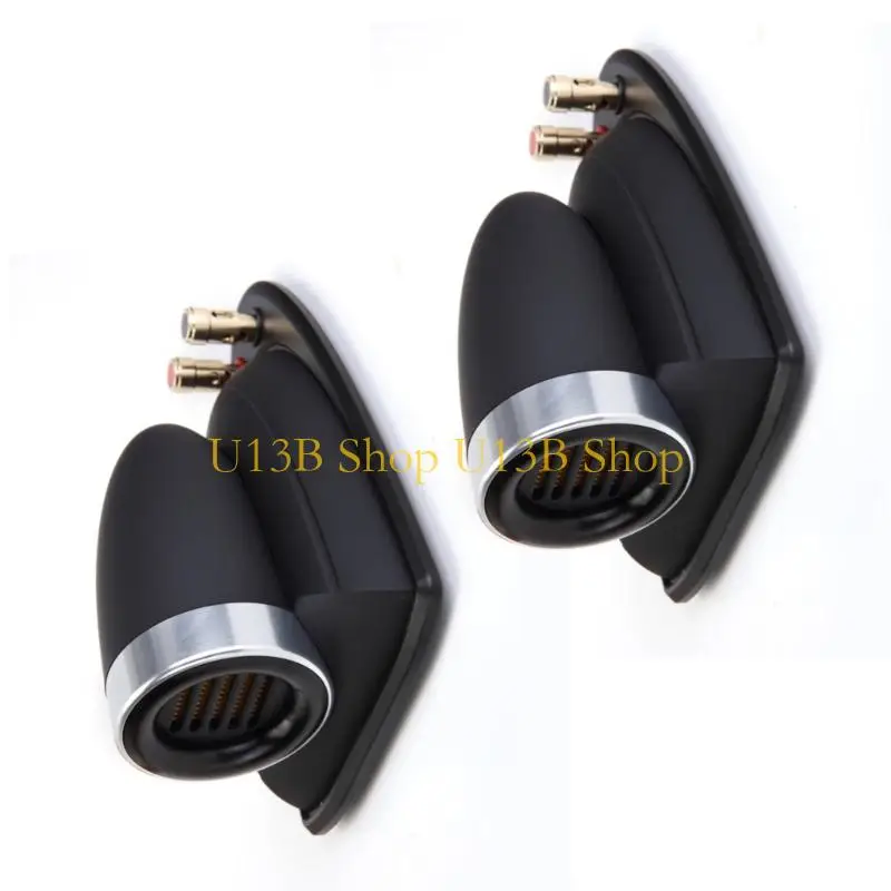 U13B 2Pcs Speaker Tweeter 50KHz Bandwidth Silver Wire High Sensitivity