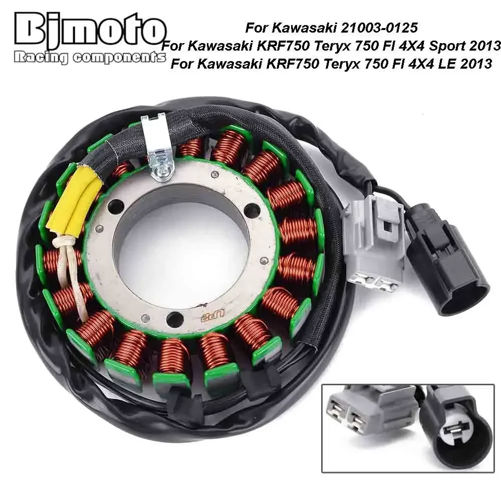 Motorcycle Stator Coil For Kawasaki KRF750 Teryx 750 FI 4X4 Sport / LE 2013 21003-0125 KLF300 Bayou 300 2WD/4WD 21003-1276