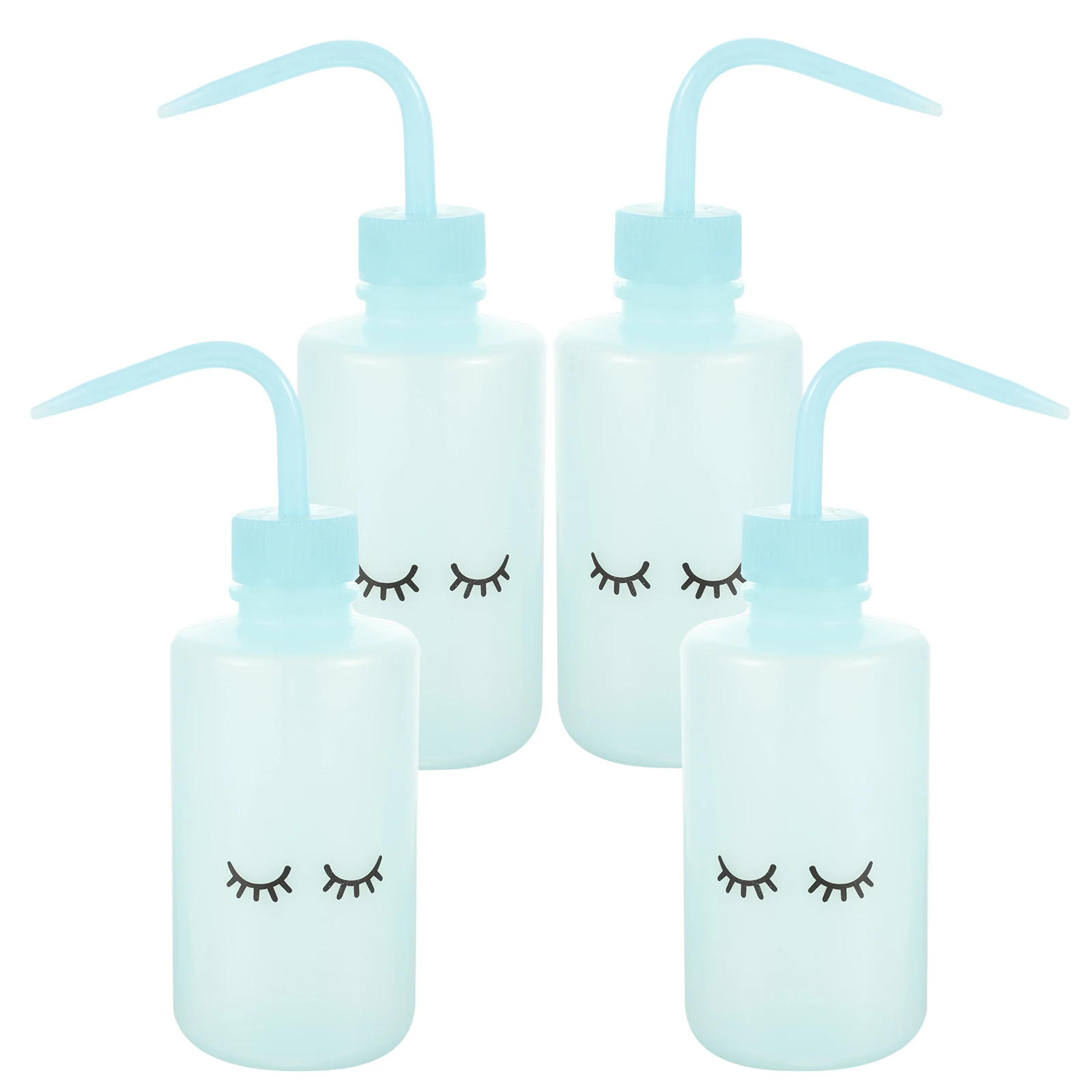 

4 Pcs Squeeze Bottles Lightweight Portable Plastic Tool for Gardening Cleaning Plants Eyelashes Labwares Tattoos