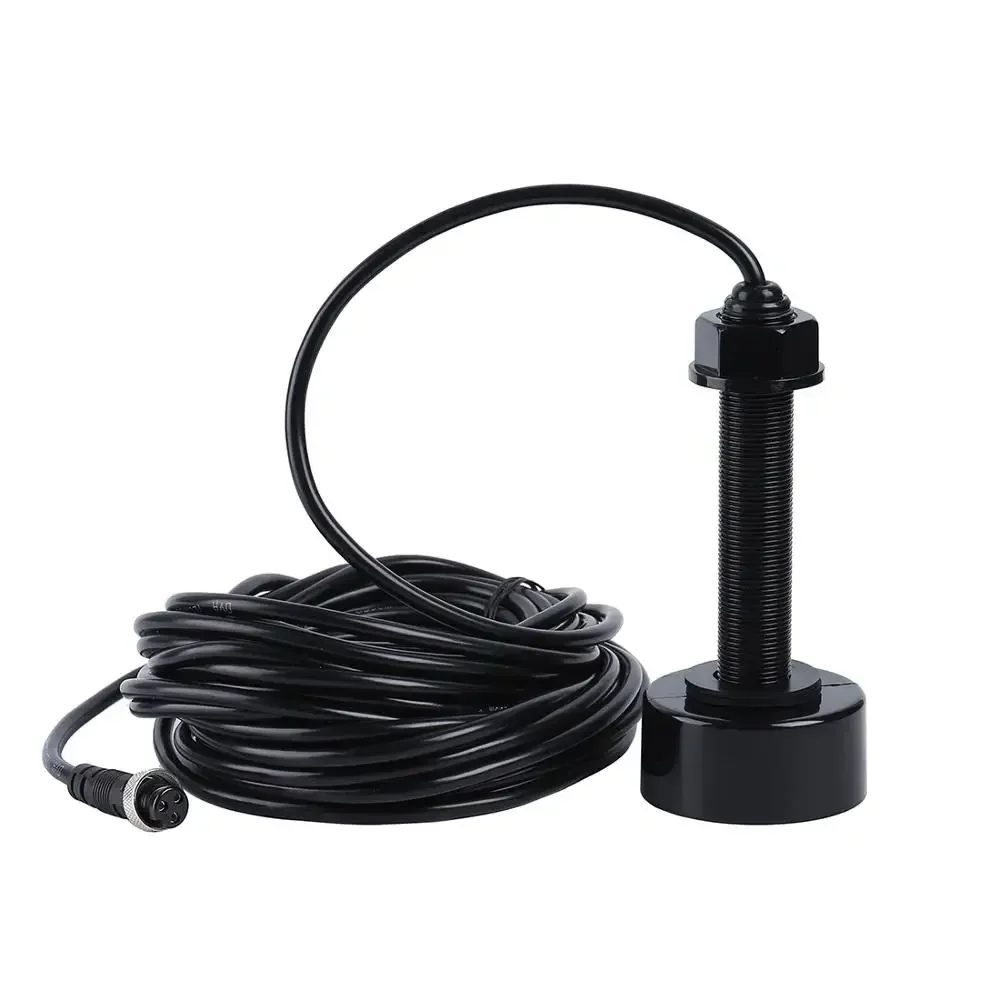 

Matsutec TD-28 с кабелем 10 м эхолот небольшой водонепроницаемый преобразователь глубины 50 и 200 кГц через 600 Вт морской эхолот