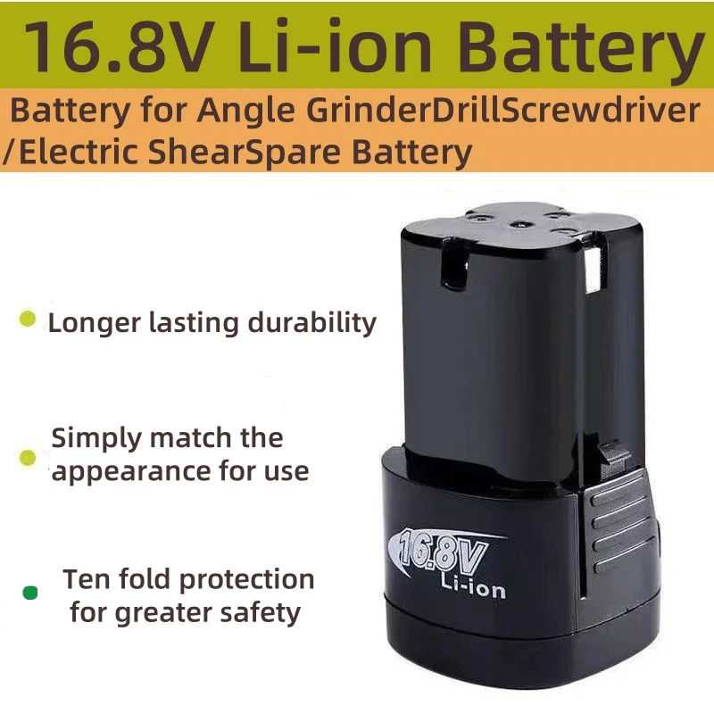 New 16.8V Universal Lithium Battery for Power Tools Electric Screwdrivers and Electric Drills 16.8V 4.0Ah Multifunctional Batter