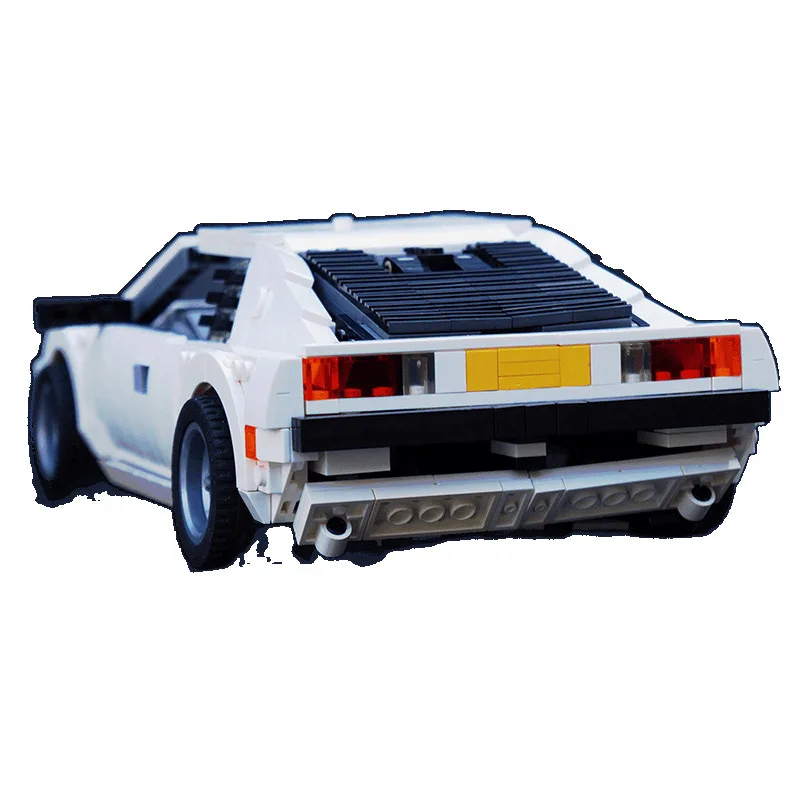 1543 قطعة من مكعبات البناء MOC لسيارة لوتس إسبريت S1 ويت نيلي الرياضية، نموذج DIY للبناء، لعبة إبداعية للأطفال