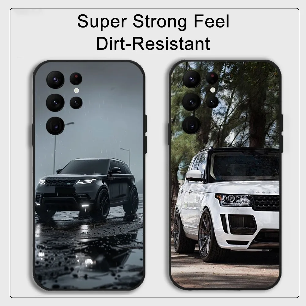 SUV Car L-Land R-Rovere Phone Case Samsung S series s20 s21 s22 s23 s24 FE Plus Ultra TPU Soft to Skin-friendly case