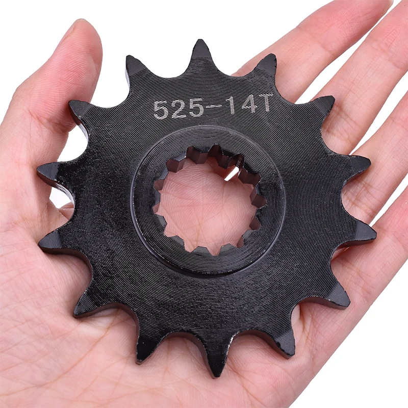 

525 14T Front Sprocket Pinion For BN600 TNT600 Benelli 500 Leoncino Trail Euro 4 BN302 TRK502 X Motorcycle Gear Wheel