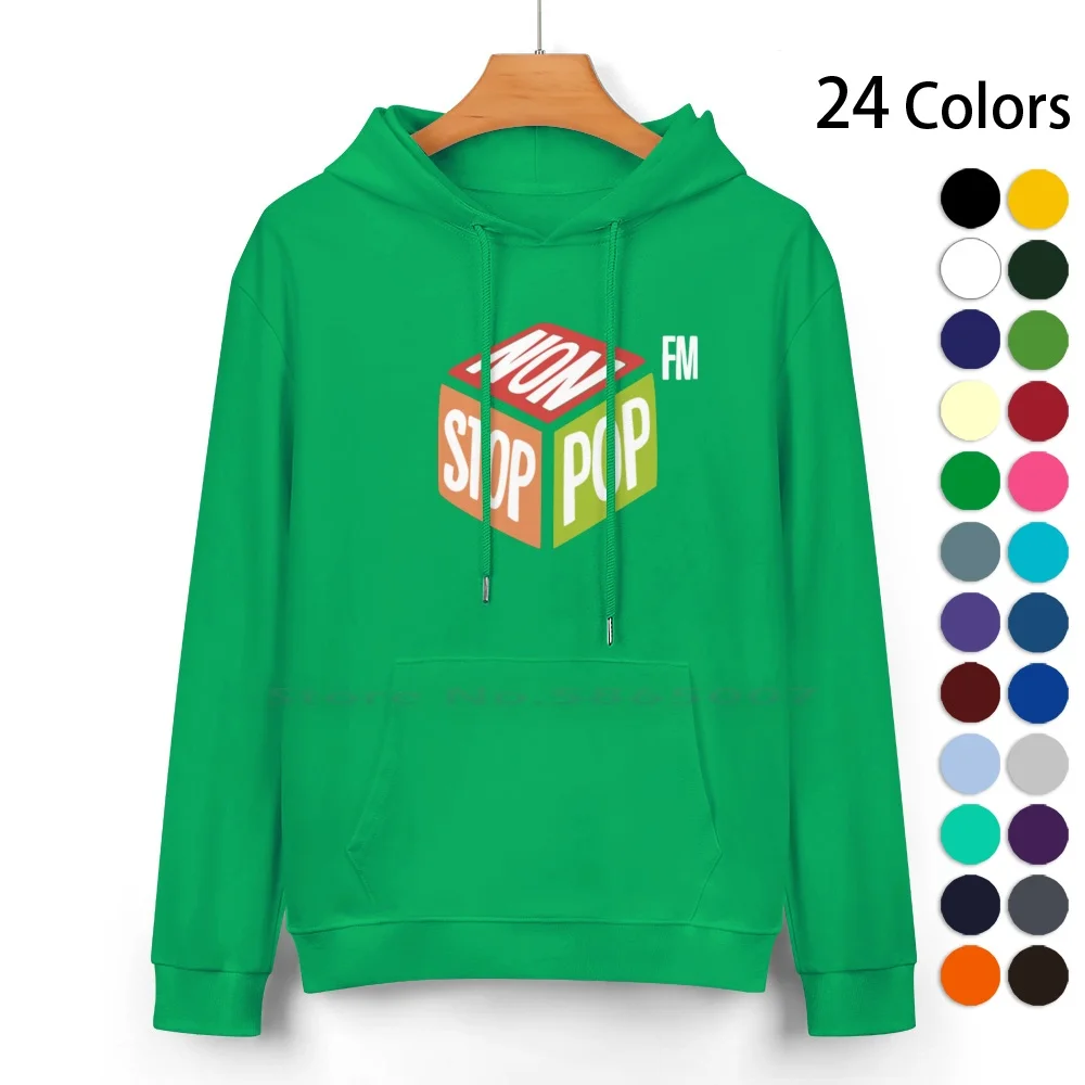 Grand Theft Auto V : Non Stop Pop Fm-Radio Station Logo Pure Cotton Hoodie Sweater 24 Colors 5 Iv 4 3 Iii Grand Theft Auto 5