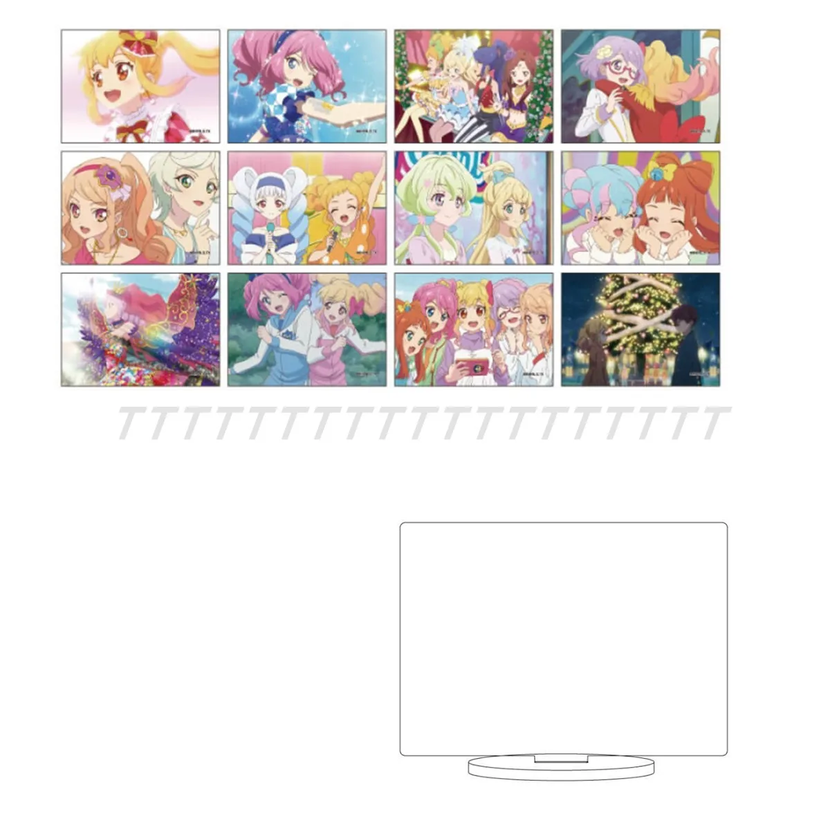 

Game Kanzaki Akayi Ichigo Hoshimiya Kaede Mizuki Sumire Hikami Acrylic Stand Figure Doll Anime Keychain Cosplay Toy for Gift