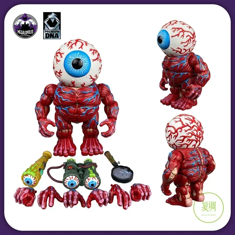 Us Madballs Series 1 Fashion Ornaments Megalopolis Premium Dna Action Figure Model Toys Gifts