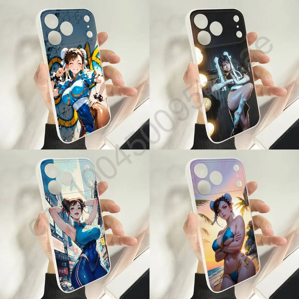

S-Street F-Fighter Chun Li Phone Case For Magsafe iPhone 11,16,15,14,13,17,12,Plus,E,Air,Mini,Pro,Max Magnetic Cover
