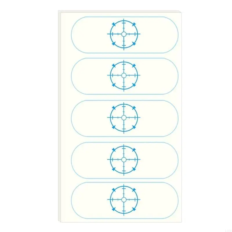 Golf Impact Tape Labels for Woods Irons Golf Swing Tape Golf Club Impact Sticker 