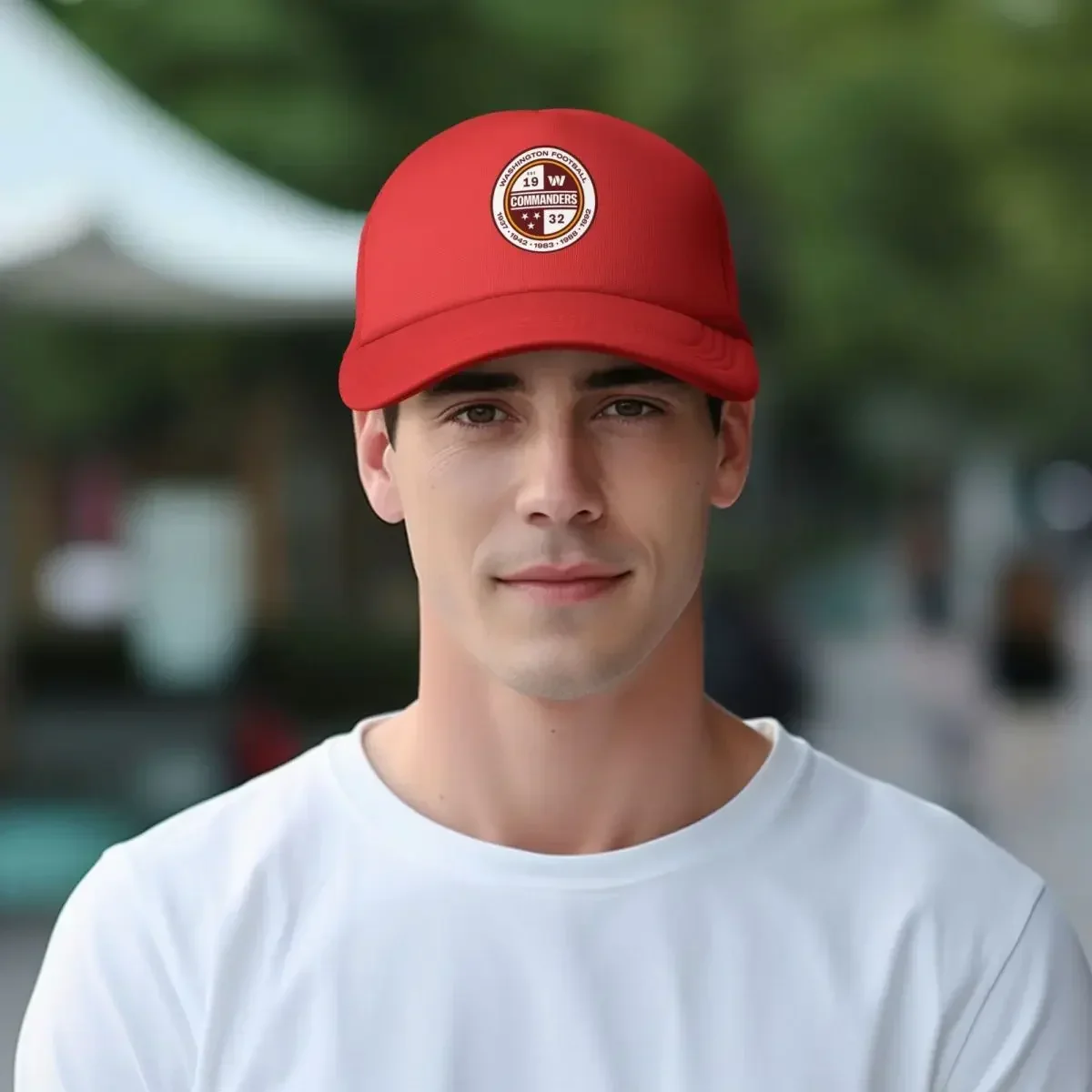 قبعات بيسبول شبكية من Washington Commanders قبعات Snapback قابلة للتنفس كاجوال Casquette للاستخدام الخارجي للرجال والنساء