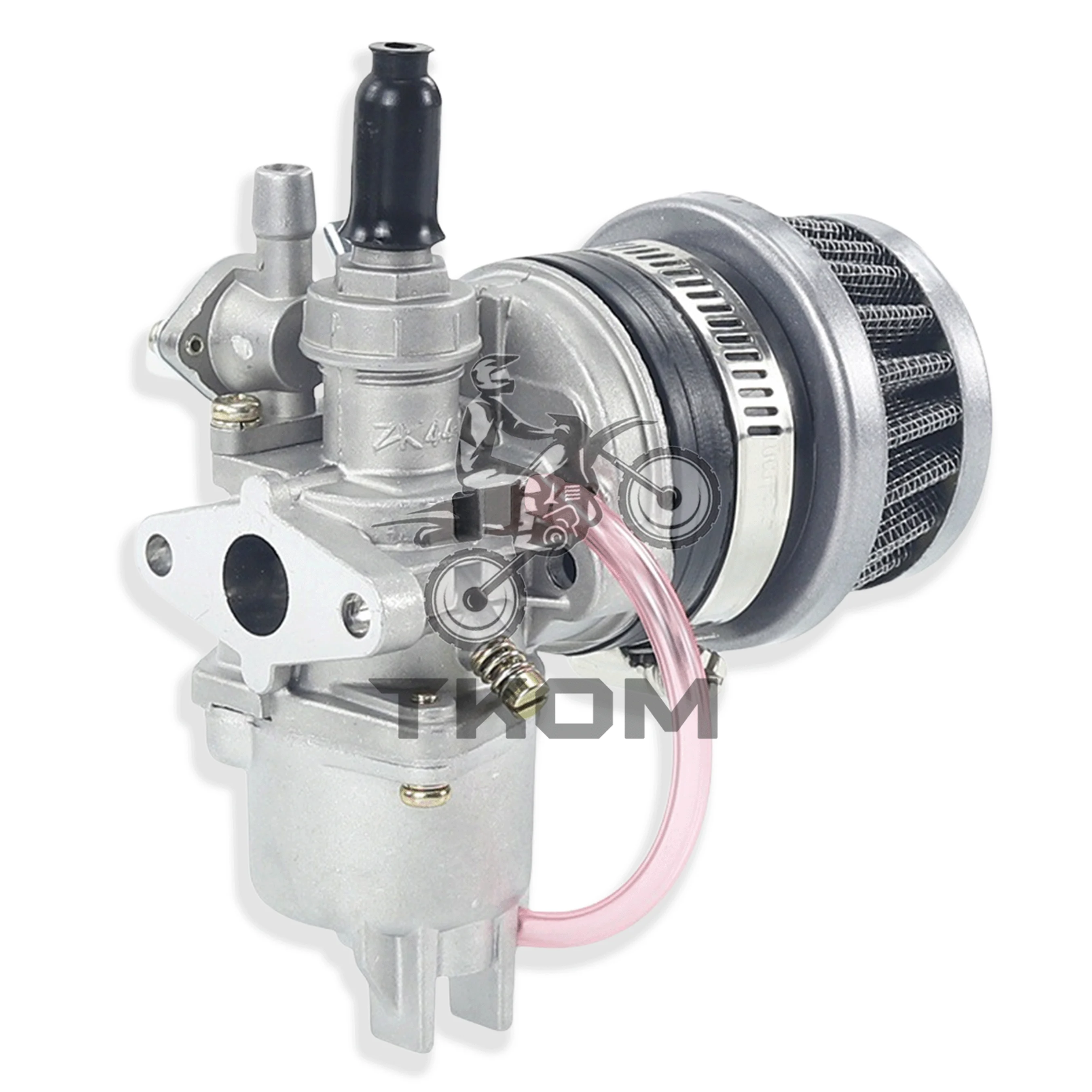 

Carburetor Carby and 44mm Air Filter Stack Compatible for 47CC 49CC Dirt Pocket Bike ATV Go Kart Minimoto Universal parts