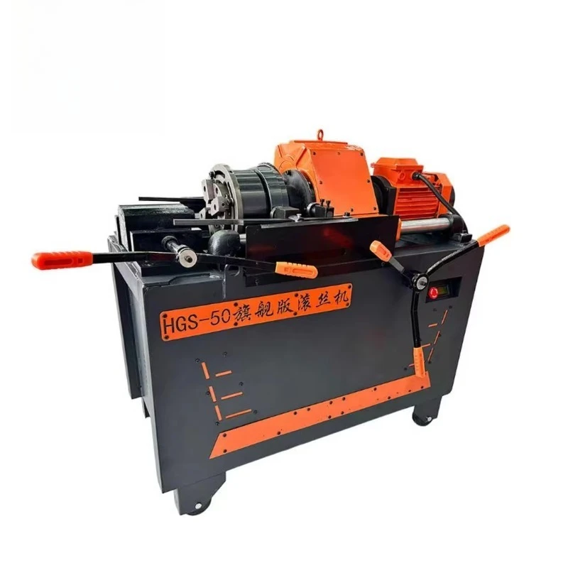 

High Efficiency Steel Bar Thread Rolling Machine 16mm To 40mm Rebar Threading Equipment for Outdoor Industrial Use