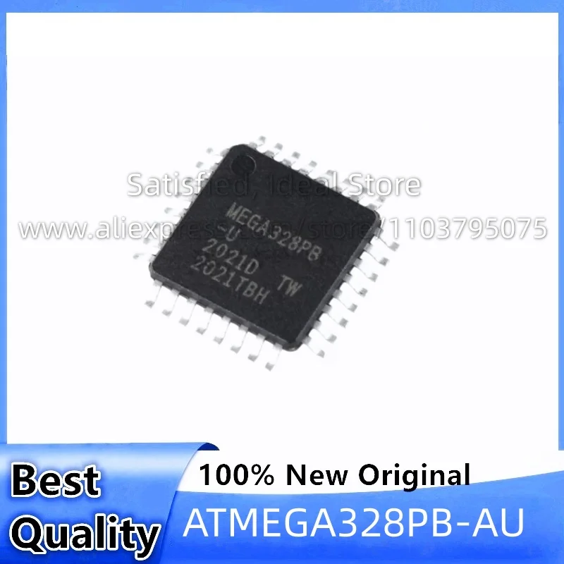 in stock 10pcs~50pcs/LOT ATMEGA328PB-AU MEGA328PB MEGA328PB-AU MEGA328PB-U TQFP32 New original In stock