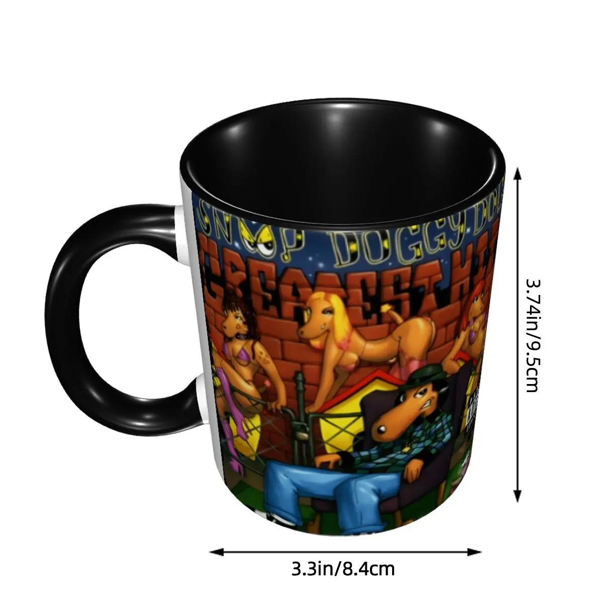 Snoop Dogg Music Rapper Coffee Mugs DIY Custom Ceramic Mug Cup Creative Present