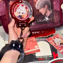 AnimeLove and Deepspace Zayne Xavier Rafayel Sylus Cosplay Badge Handcuffs Protective Jacket Showbadge Widget Xmas Birthday Gift