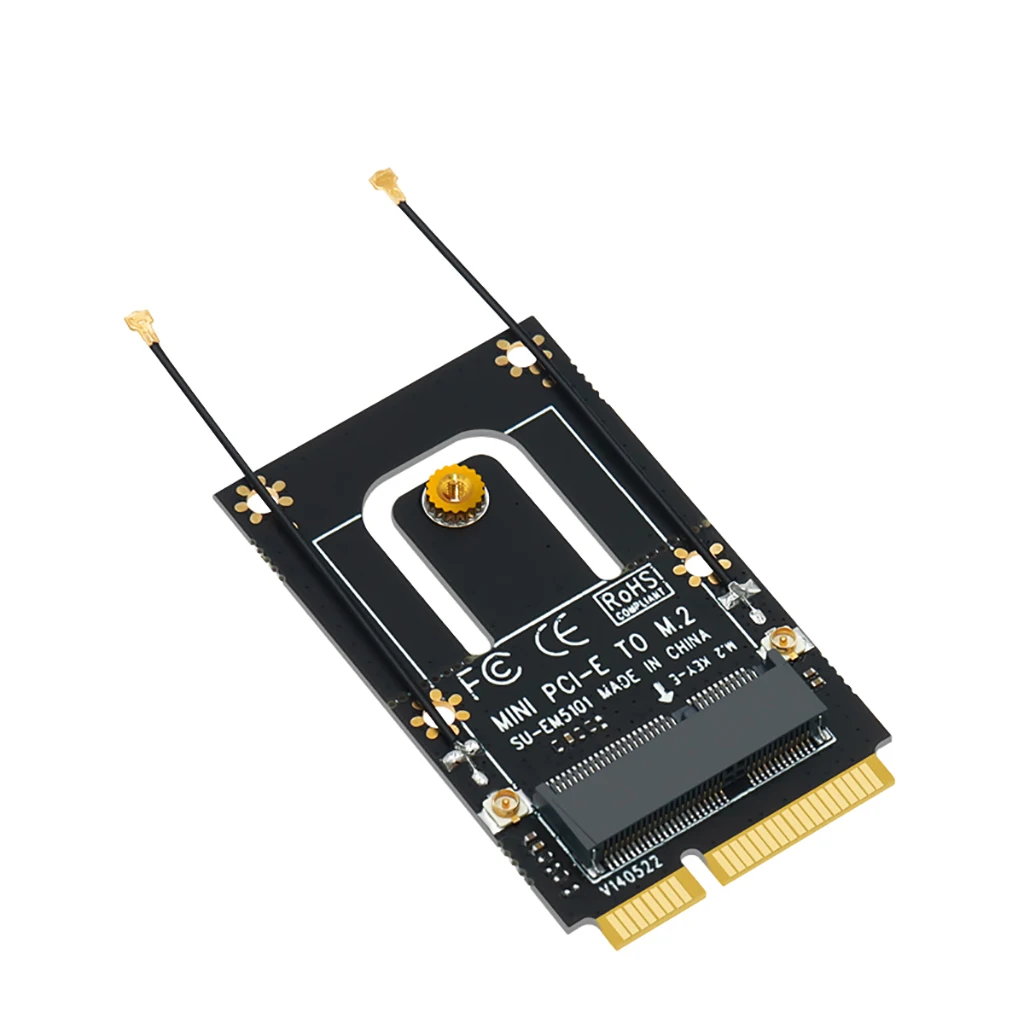 

XT-XINTE A + E ключ M.2 NGFF к Mini PCI-E беспроводной WIFI Bluetooth-совместимый модуль m.2 NGFF к mPCIE адаптер конвертер карт