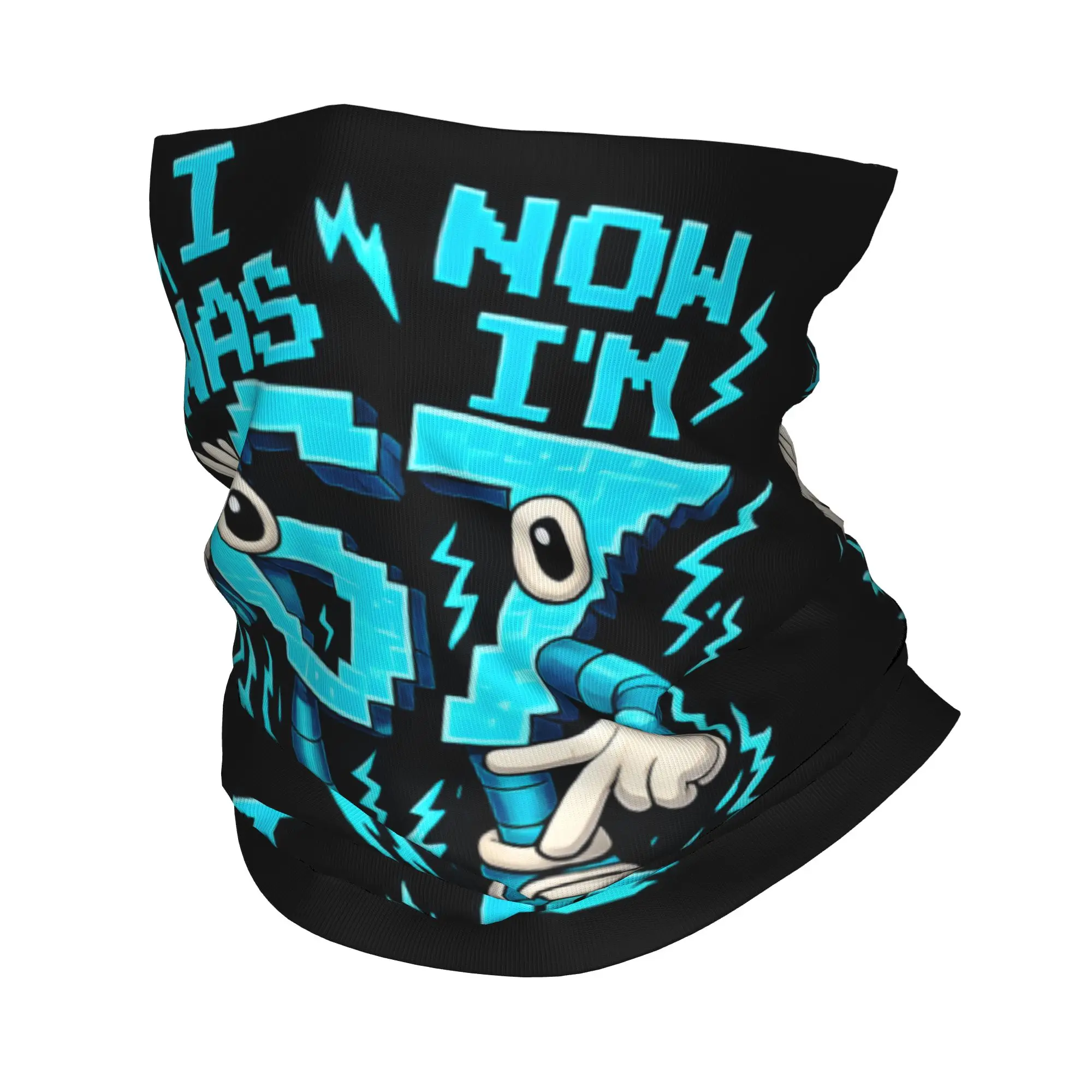 I Was 6 Now I'm 7 6-7 Seven Year Old 7th Birthday Bandana Neck Gaiter Windproof Face Scarf Cover Women Headband Tube Balaclava