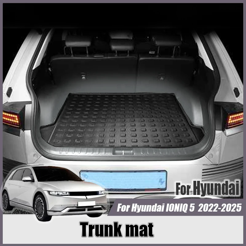 For Hyundai IONIQ 5 2022 2023 2024 2025 Trunk mat Tail box Anti dirty decorative protective pad Automotive interior modification