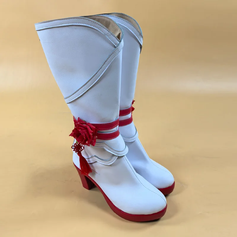 يو تأثيري مخزن Linglong تأثيري أحذية موحدة هالوين كرنفال حفلة عيد الميلاد الدعائم الرجال والنساء