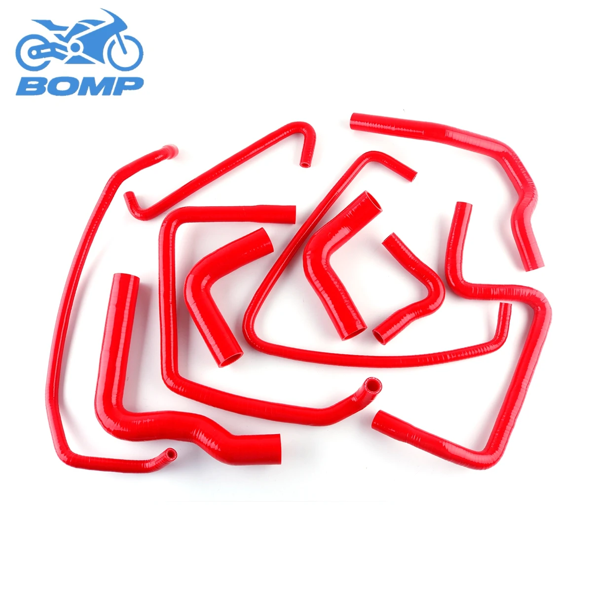 For Peugeot 205 309 GTI 1.6L 1.9L 8V For LHD Silicone Radiator Coolant Hoses Tubes Kit Piping 10Pcs 11 Colors