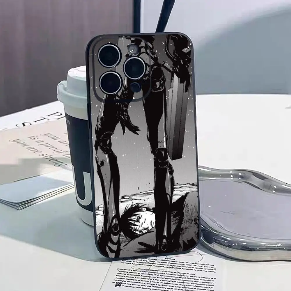 Чехол для телефона с аниме-дизайном для iPhone 17 Pro Max, 16, 15, 14 Pro Max, 13, 11, Air Plus, силиконовый чехол