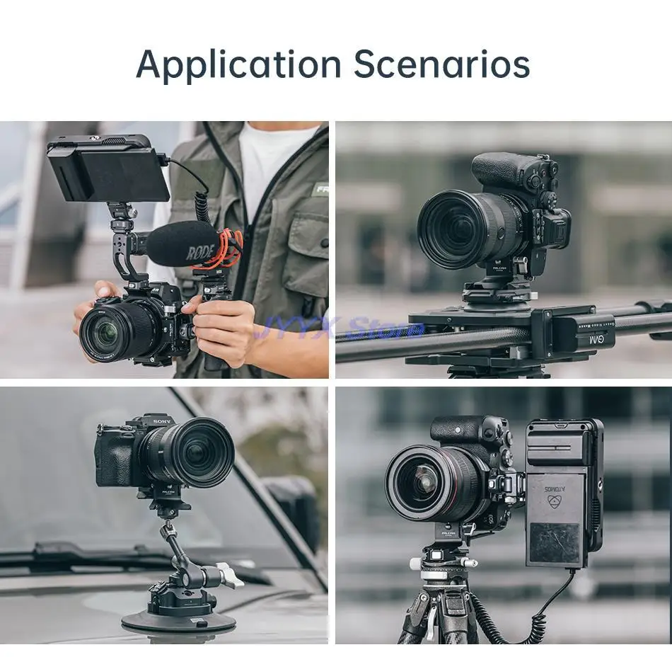 FALCAM F22 F38 F50 горизонтально-вертикальная БЫСТРОРАЗЪЕМНАЯ круглая половинная клетка (83 мм) C00B3604