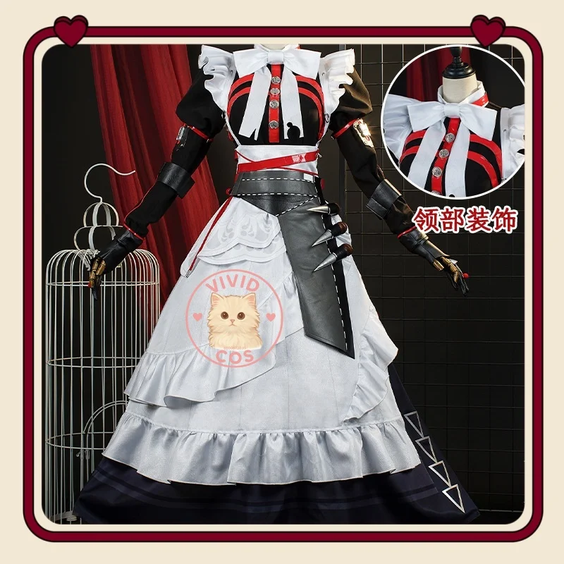 

Zenless Zone Zero Alexandrina Sabastiani Disciplinary Committee Officer Formal Uniform Style Cosplay Costume Monochromatic Cool