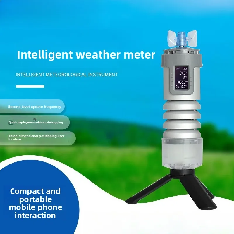 Portable Smart Weather Instrument Wireless Small Outdoor Weather Station