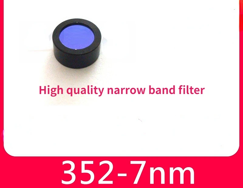 352 Filter Bandwidth 7nm UV Narrow Band Filter High Quality Band Pass Filter Ruiyan Optics