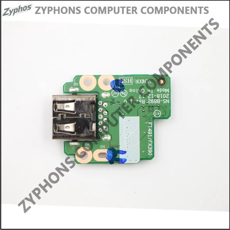 For New Original Thinkpad T490S T14S X390 X13 USB Subboard 01YN265 NS-B892 Laptop Motherboard Accessory Repair Spare Part