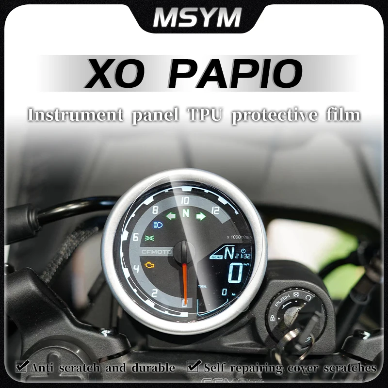 

Dashboard Cluster Scratch Protection Instrument Speedometer Film Screen Protector Stickers For CFMOTO Xo PAPIO xo papio