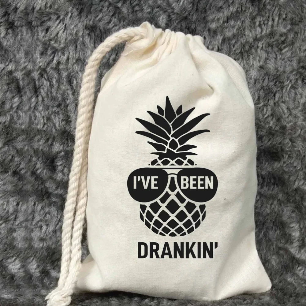 20 I've been drankin Hangover Bag-Bachelorette survival kit-Just Drunk-Beach-Pineapple bachelorette-Beyonce Bachelorette Party