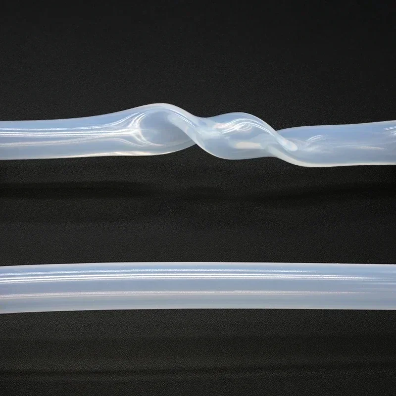 1/5/10M Food Grade Transparent Silicone Rubber Hose ID 0.5 1 2 3 4 5 6 7 8 9 10 12 13 14mm O.D Flexible Nontoxic Silicone Tube