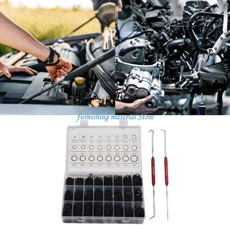 

Y5GD 1200pcs Faucet Rubber Washers O Rings Assortment Set for Assorted