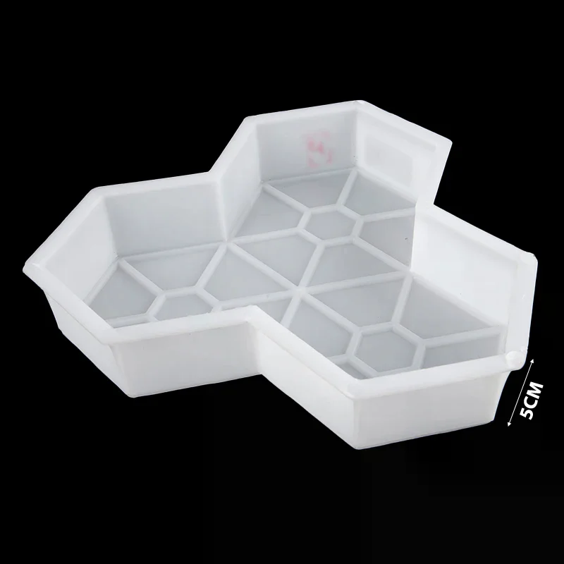 Leaf Path Maker Concrete Molds Garden Pavement Road Paving Brick Mould DIY