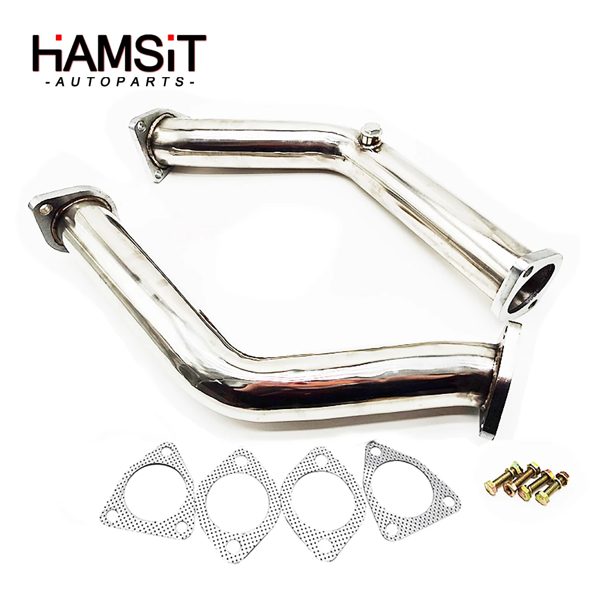 Hamsit Exhaust Downpipe For Nissan 350Z G35 Z33/G35 V35 VQ35DE 03-06